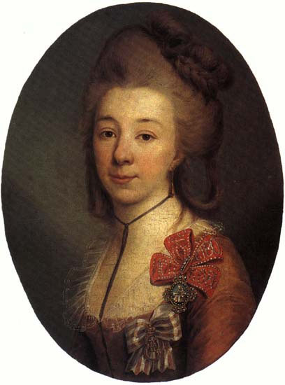 Portrait of Elizabeth Cherkasova